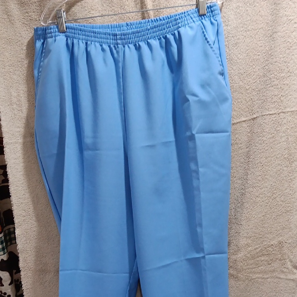 Blair Light Blue Wide Leg Pants